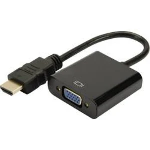 HDMI / VGA adaptér Digitus DA-70461, černá