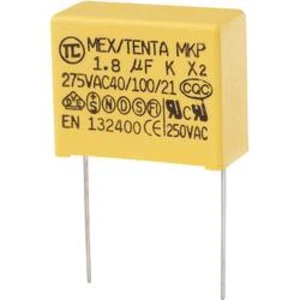 Foliový kondenzátor MKP, 1,8 µF, X2 275 V/AC, 10 %, 32 x 14 x 25 mm