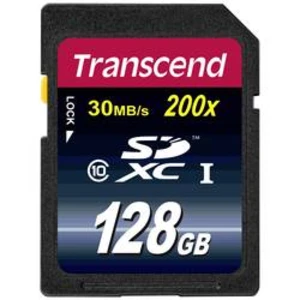 Paměťová karta SDXC, 128 GB, Transcend Premium TS128GSDXC10, Class 10