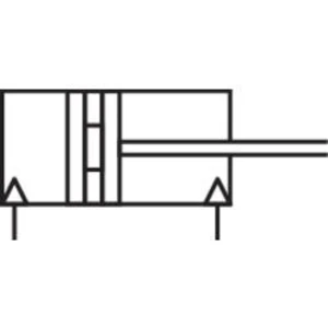 ISO Válec Ø 20 mm Norgren RM/8020/M/160, délka 160 mm