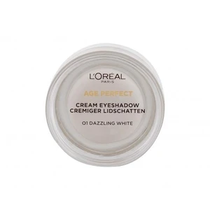 L´Oréal Paris Age Perfect Cream Eyeshadow 4 ml oční stín pro ženy 01 Dazzling White