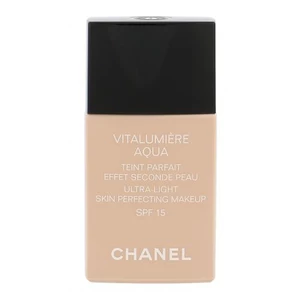 Chanel Vitalumière Aqua SPF15 30 ml make-up pre ženy 22 Beige Rosé