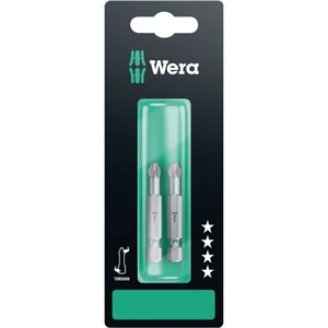 Wera 855/4 TZ SB SiS 05134385001 krížový bit PZ 2 nástrojová ocel vysoko pevné F 6.3 2 ks