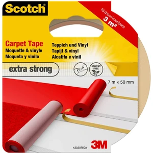 3M  42020750 kobercová lepiaca páska Scotch® biela (d x š) 7 m x 50 mm 1 ks