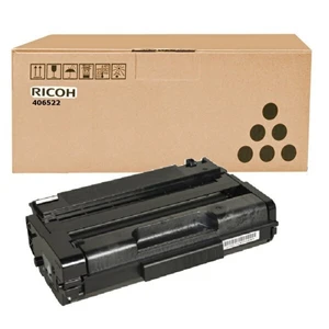 Ricoh originálny toner 406522, 407648, black, 5000 str., Ricoh Aficio SP3400SF, SP3410SF, SP3400N, SP3500HE