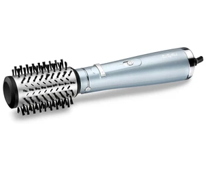 Horkovzdušná rotační kulma BaByliss Hydro-Fusion Air Styler AS773E - 700 W, modro-stříbrná + dárek zdarma