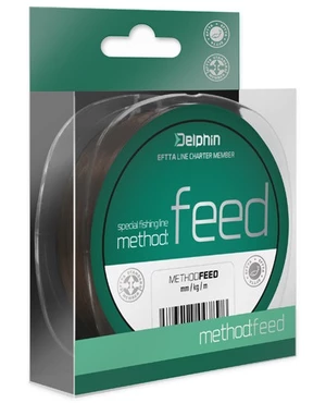 Delphin vlasec method feed hnědá 300 m-průměr 0,14 mm / nosnost 4 lb