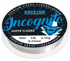 Kryston fluorocarbon incognito čirý 20 m - průměr 0,35 mm / nosnost 13 lb