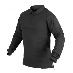 Polo triko Range® Helikon-Tex® - čierne (Farba: Čierna, Veľkosť: L)