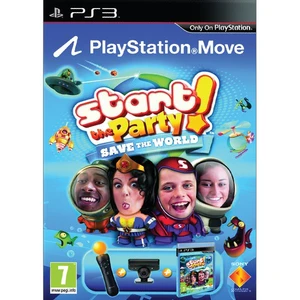 Start the Party! Save the World + Sony PlayStation Move Starter Pack - PS3