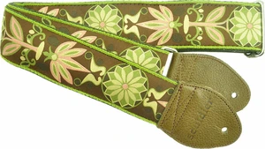 Souldier Daisy Olive Tekstylne gitarowe pasy Deco Daisy Olive