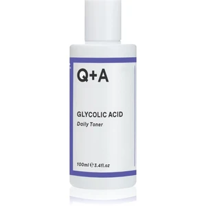 Q+A Glycolic Acid jemné exfoliačné tonikum s AHA 100 ml