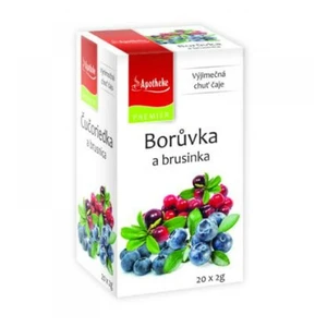 APOTHEKE Čučoriedka a brusnica 20x2 g