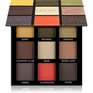 Nouba Eye Shadow Pallete Free Spirit N. 4 paletka očních stínů 9x15,3 g