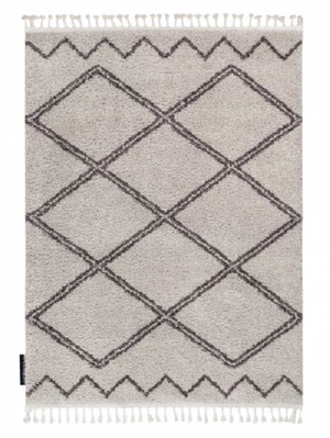 Kusový koberec Berber Asila B5970 cream and brown-180x270