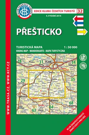 KČT 32 Přešticko 1:50 000