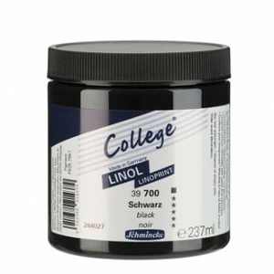 Linorytová barva College 237ml – 700 černá