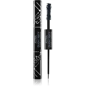 Astra Make-up Duoversity riasenka a očné linky 2 v 1 odtieň 07 Black Mirror 2x3,5 ml