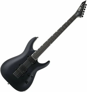 ESP LTD MH-1000 Baritone Black Satin