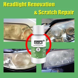 20ml Car Headlight Polishing Repair Fluid Hydrophobic Anti-scratch Headlight Renovation Repair Agent Car Wash Cleaning Agent