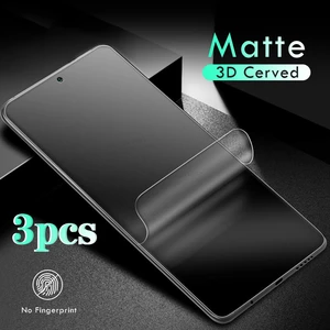 matte Hydrogel film for xiaomi mi 11 mi11 ultra lite screen protector For xiaomi 11 ultra 11ultra 11lite light tempered glass