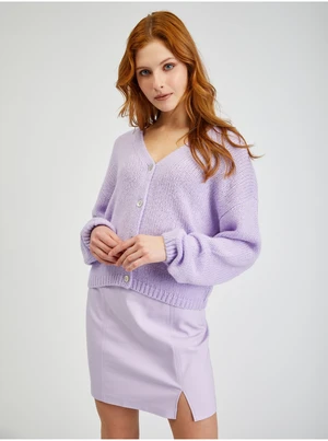 Orsay Light purple Womens Loose Cardigan - Women