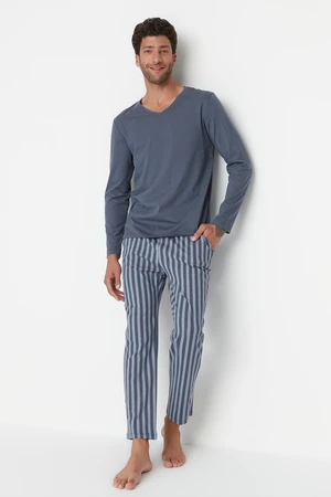 Pigiama a righe da uomo Trendyol Striped