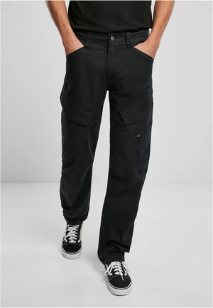 Adven Slim Fit Cargo Pants Black