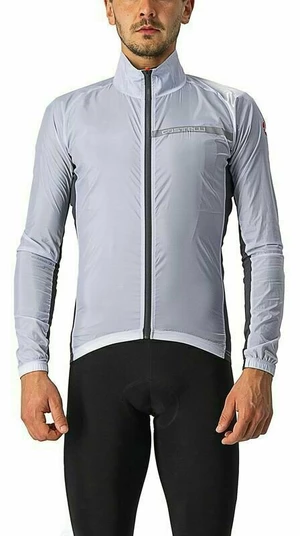 Castelli Squadra Stretch Jacket Silver Gray/Dark Gray M Jacke