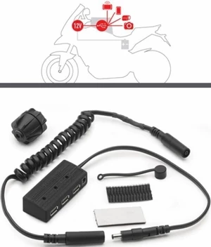 Givi S111 Prise USB / 12V moto