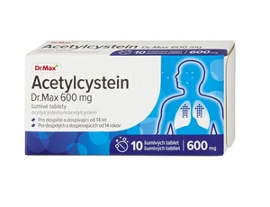 Dr. Max Acetylcystein 600 mg 10 šumivých tablet