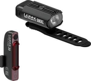 Lezyne Hecto Drive 500XL / Stick Drive Black Front 500 lm / Rear 30 lm Cyklistické svetlo