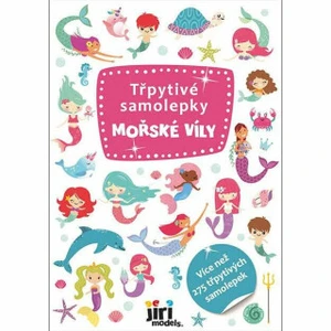 Třpytivé samolepky - Mořské víly