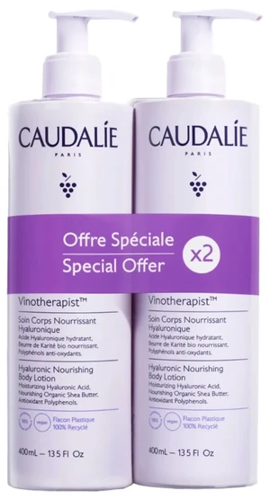 Caudalie Sada vyživujících tělových mlék Vinotherapist (Nourishing Body Lotion Duo) 2 x 400 ml