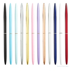 M17F Metal Signing Pen Guest Sign-in Pen Metal Ballpoint Pen Twist Action Refillable Business Gift Pen for Office Women Men