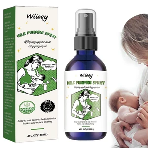 Nipple Spray Pumping Plant Oil Pumping Spray Breast Care Hydrating 118ml Non-Greasy Breast Spray Breastfeeding Supplies To