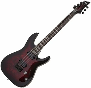 Schecter Omen Elite-6 Black Cherry Burst Chitarra Elettrica