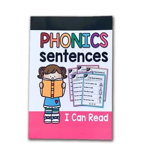 New 113 Pages A5 English Phonics Sentences Learning Educational Exercise Book For Teaching Kids Baby Long Vowels Digraphs Words