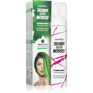 Venita Trendy Color Mousse barvicí pěna bez amoniaku odstín No. 37 - Emerald Green 75 ml