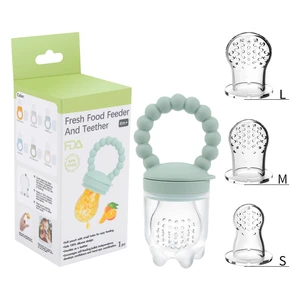 Baby Pacifiers Fresh Fruit Food Safe Feeder Fruit Feeding Baby Food Container Pacifier Bottles Baby Bottle Kid Fruit Nipple Teat