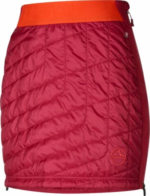 La Sportiva Warm Up Primaloft Skirt W Velvet/Cherry Tomato XS Pantaloni scurti