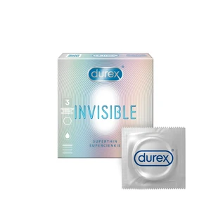 DUREX Invisible Kondomy 3 ks