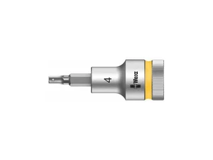 Wera 003820 Zástrčná bitová hlavice Zyklop 1/2" 6hran 4 mm 8740 C HF s přidržovací funkcí