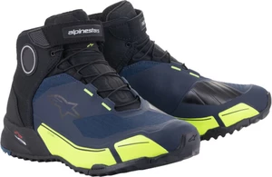 Alpinestars CR-X Drystar Riding Shoes Black/Dark Blue/Yellow Fluo 41 Boty