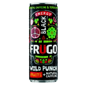 FRUGO Energy Black energetický nápoj 330 ml