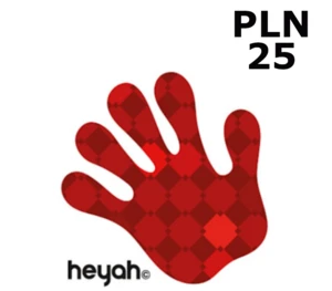 Heyah 25 PLN Mobile Top-up PL