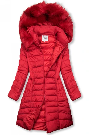 Light-Steppjacke rot