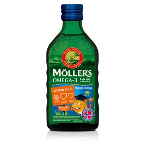 MÖLLER'S Omega 3 ovocná príchuť 250 ml