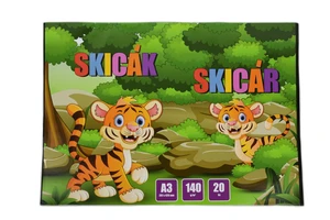 Skicák A3, 20 listů, 170 g