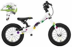 Frog Tadpole SET 12" Spotty Vélo sans pédales